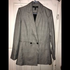 Grey/Black Blazer